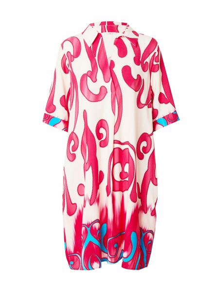 Šaty s golierom Key Largo ružová