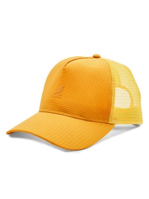 Kepurė su snapeliu Kangol oranžinė