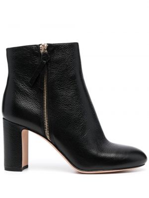 Ankle boots skórzane Kate Spade czarne