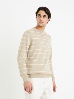 Sweter w paski Celio