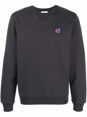 Sweatshirt Maison Kitsuné grå