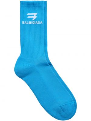 Bavlnené ponožky s potlačou Balenciaga
