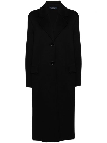 Παλτό από ζέρσεϋ 's Max Mara μαύρο