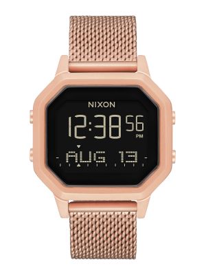 Rožinio aukso laikrodžiai Nixon