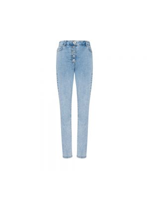 Skinny jeans Moschino blau
