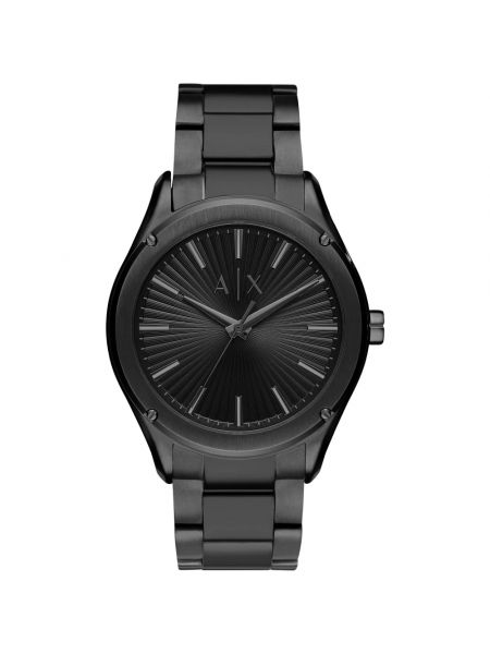 Armbanduhr aus edelstahl Armani Exchange schwarz