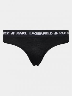 Nohavičky Karl Lagerfeld čierna
