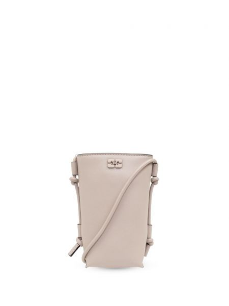 Crossbody kabelka Ganni béžová