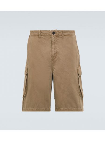 Pantalones cortos cargo de algodón Our Legacy marrón