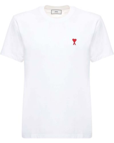 T-shirt Ami Alexandre Mattiussi - Biały