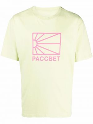Camiseta con estampado Paccbet verde