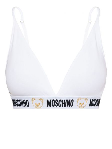 Trekant bh Moschino hvid