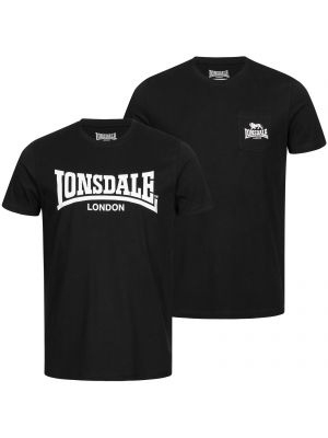 Polo marškinėliai Lonsdale juoda