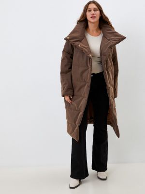 Утепленная куртка Trendyangel коричневый