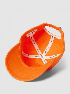 Хлопковая кепка Marc O'polo оранжевая