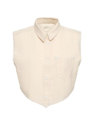 Medvilninė marškiniai Triarchy balta