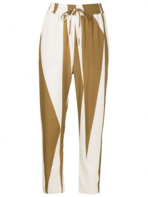 Pantaloni cu imprimeu geometric Lenny Niemeyer