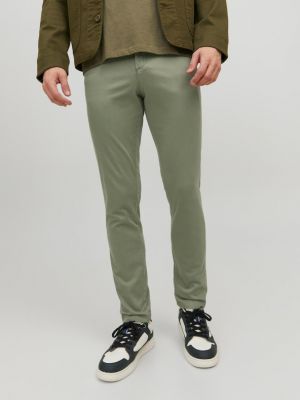 Chino панталони Jack & Jones зелено