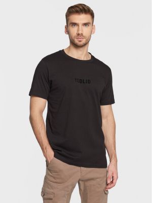T-shirt Solid nero