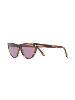 Okulary przeciwsłoneczne Tom Ford Eyewear brązowe