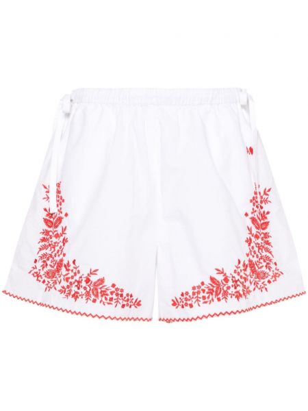 Shorts en coton de motif coeur Alemais