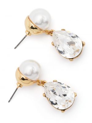 Ohrring mit perlen mit kristallen Kenneth Jay Lane