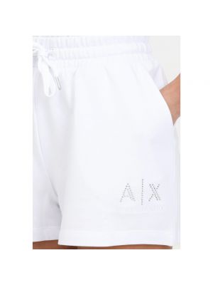Pantalones cortos Armani Exchange blanco