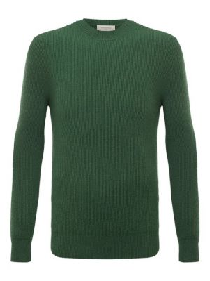 Кашемировый свитер Piacenza Cashmere 1733 зеленый