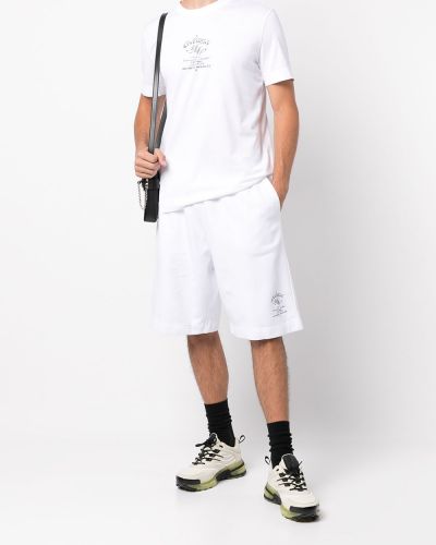Camiseta con estampado Givenchy blanco