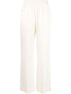 Спортни панталони от рипсено кадифе See By Chloé бяло