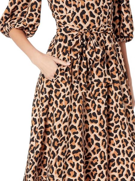 Леопардовое платье Kate Spade New York