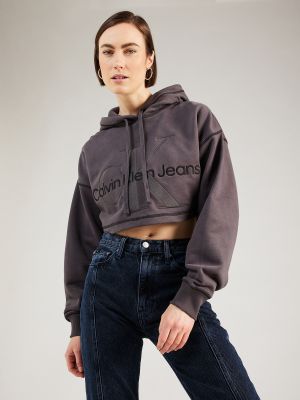 Bluză Calvin Klein Jeans gri