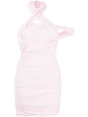 Asymetrické mini šaty Alexander Wang ružová