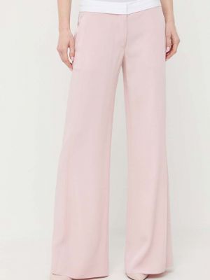 Růžové kalhoty Victoria Beckham