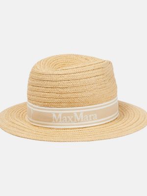 Chiffon mütze Max Mara beige