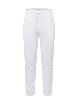 Pantaloni Abercrombie & Fitch bianco