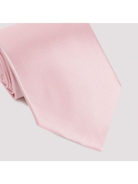 Corbata de seda elegante Tom Ford rosa