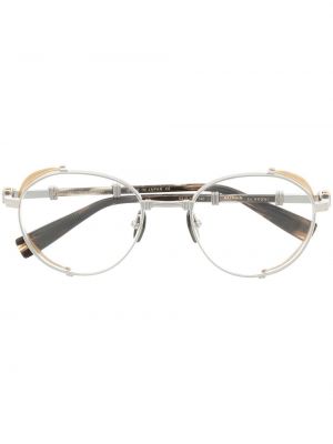 Okulary korekcyjne Balmain Eyewear srebrne