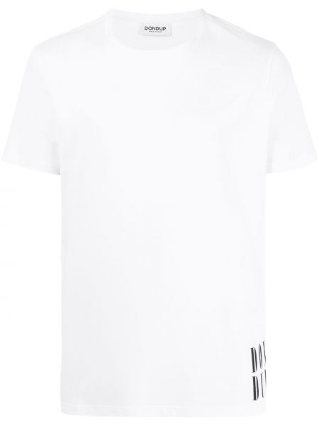 Camiseta con estampado Dondup blanco