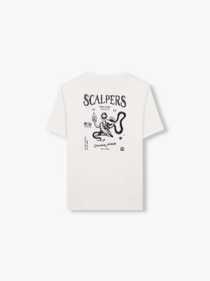 Marškinėliai Scalpers juoda