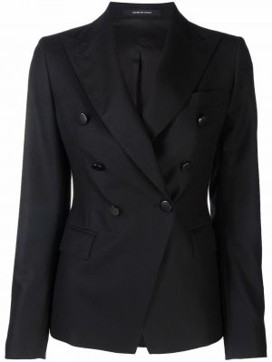 Lang blazer Tagliatore svart