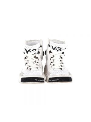 Sneakersy skórzane Yohji Yamamoto Pre-owned białe