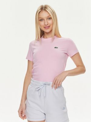T-shirt Lacoste rosa