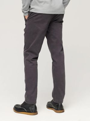 Pantalon chino Superdry gris