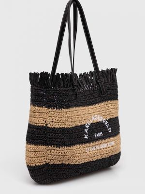 Пляжна сумка Karl Lagerfeld чорна