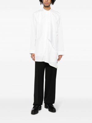 Kokvilnas t-krekls Yohji Yamamoto balts