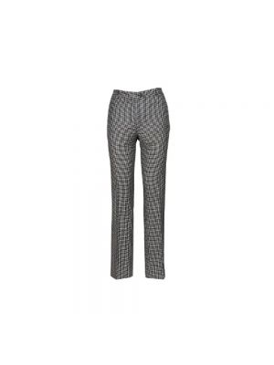 Pantalon en laine Moschino Pre-owned gris