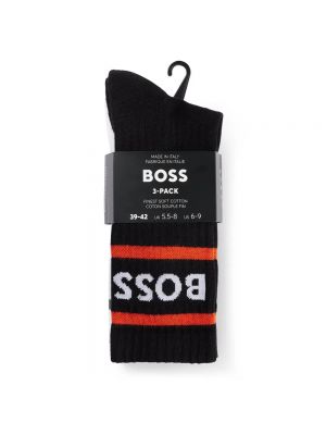 Calcetines deportivos Boss negro
