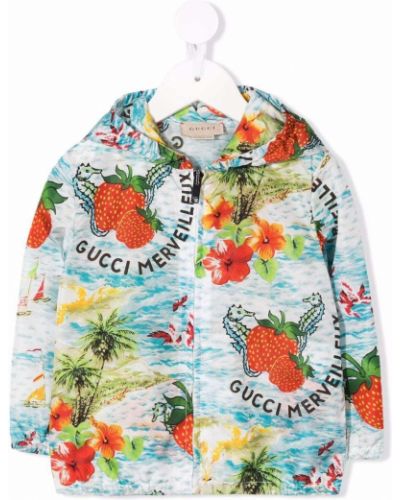 Bluza z nadrukiem z printem Gucci Kids
