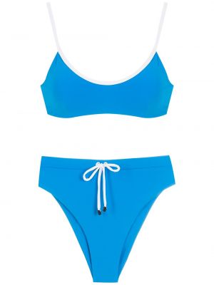 Bikini taille haute Osklen bleu